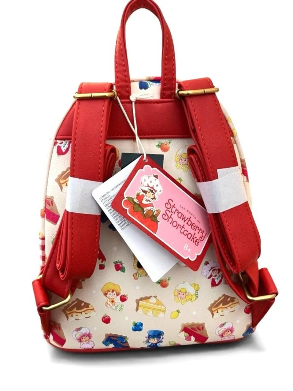 Loungefly Strawberry Shortcake Pie Toss Mini Backpack Blueberry Cherry Lemon NWT